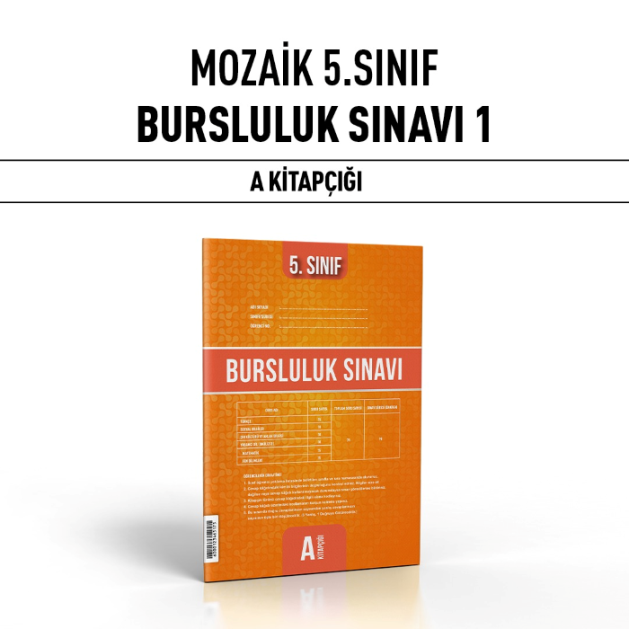 MOZAİK 05.SINIF BURSLULUK SNV 1-A - 24-25